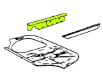 Support plate (41 12 1 840 034), BMW 1502-2002